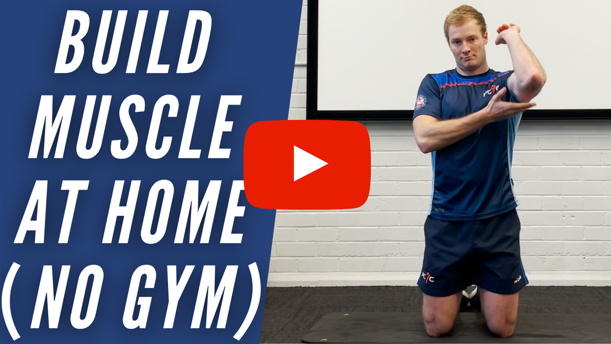 No gym sales muscle building workout