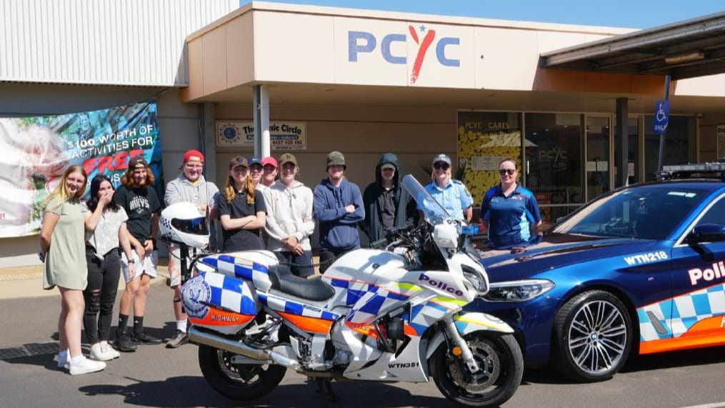 Traffic Highway Patrol Command join Dubbo PCYC Fit 4 Work program